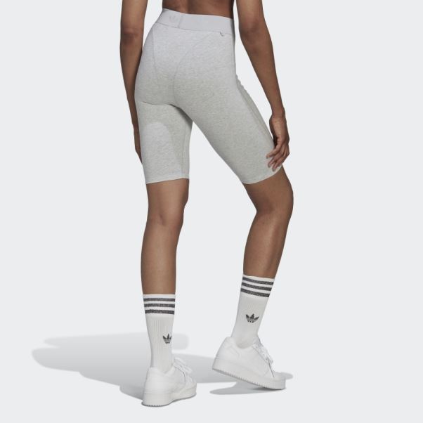 Bike Loungewear Leggings Gris Clair Chiné Adidas