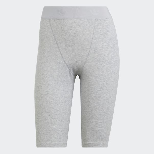 Bike Loungewear Leggings Gris Clair Chiné Adidas