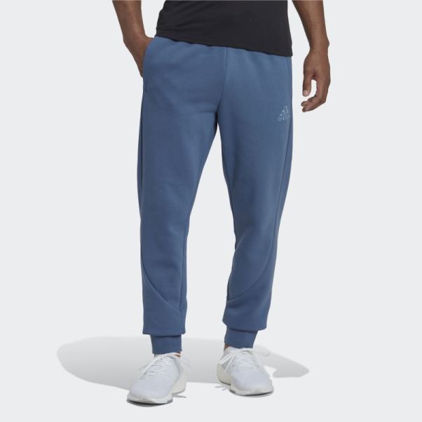 Adidas Steel Stadium Polaire écusson De Pantalon De Sport à Revers
