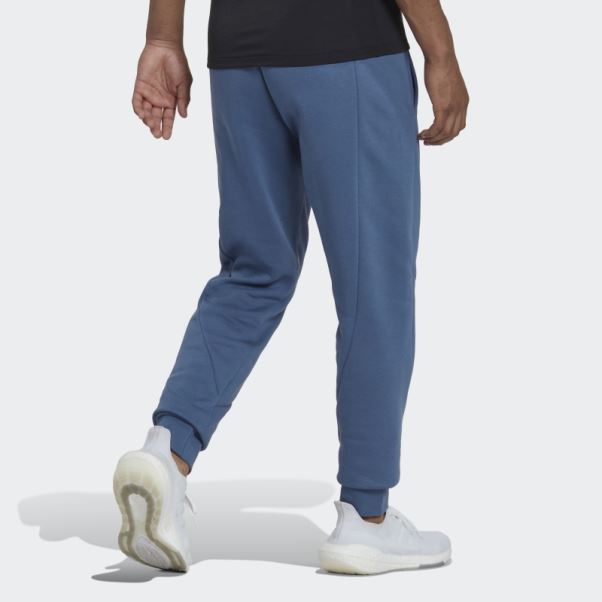 Adidas Steel Stadium Polaire écusson De Pantalon De Sport à Revers