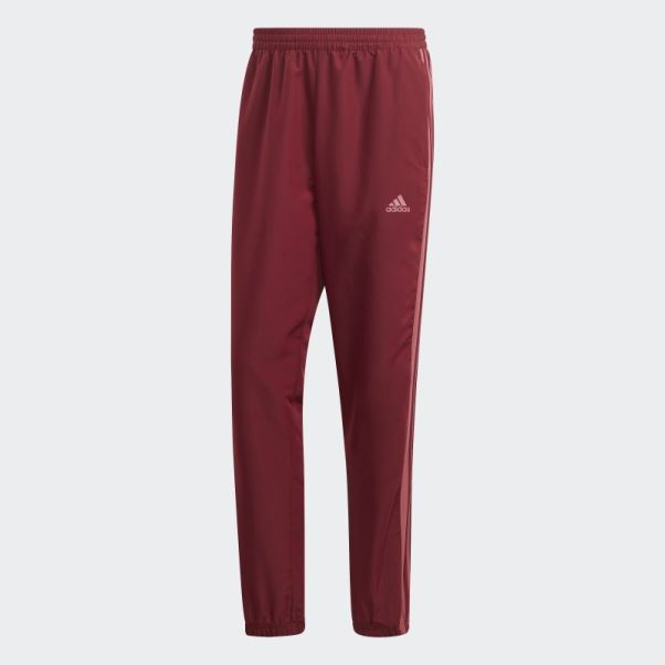 Survêtement Tissé Adidas 1/4 Zip Rouge
