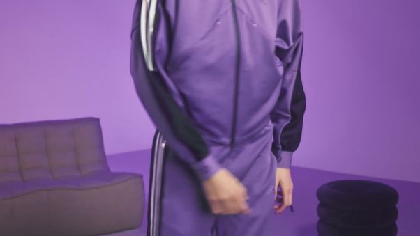 Pantalon De Survêtement Avancé Violet Tiro Suit-up Adidas