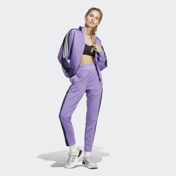 Pantalon De Survêtement Avancé Violet Tiro Suit-up Adidas