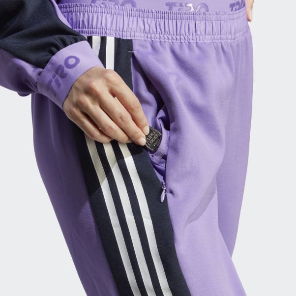 Pantalon De Survêtement Avancé Violet Tiro Suit-up Adidas