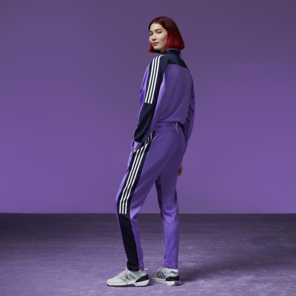 Pantalon De Survêtement Avancé Violet Tiro Suit-up Adidas
