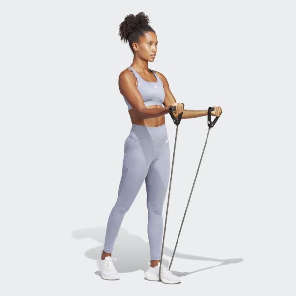 Adidas Legging Violet Train Essentials High-intensity 7/8