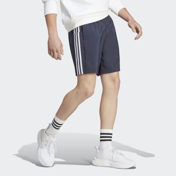 Adidas Aeroready Essentials Chelsea 3-stripes Short Blanc