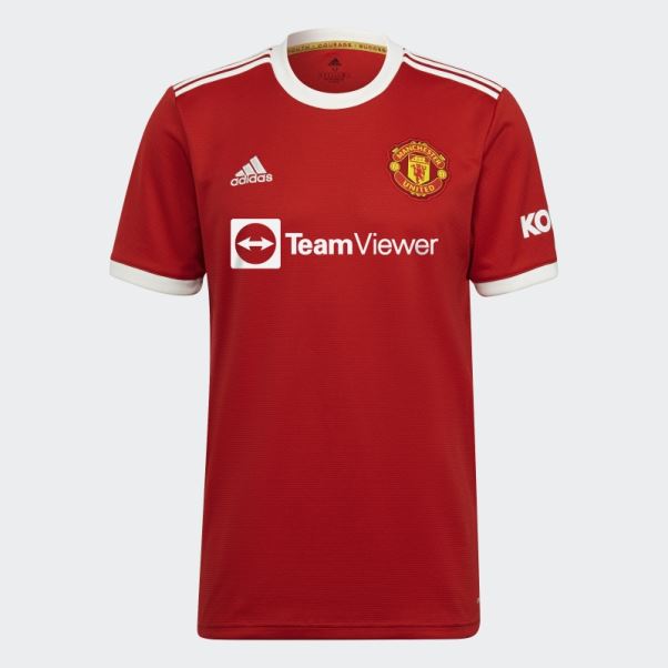 Maillot Domicile Manchester United 21/22 Adidas Real Rouge