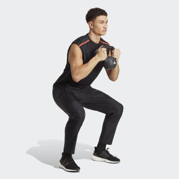 Débardeur De Base D'entraînement Adidas Noir