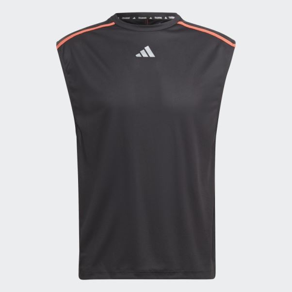 Débardeur De Base D'entraînement Adidas Noir