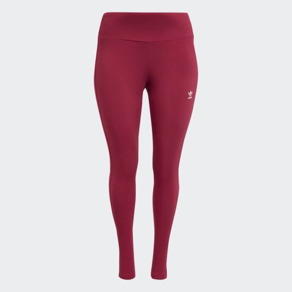 Collant Adidas Adicolor Essentials Bordeaux (grande Taille)