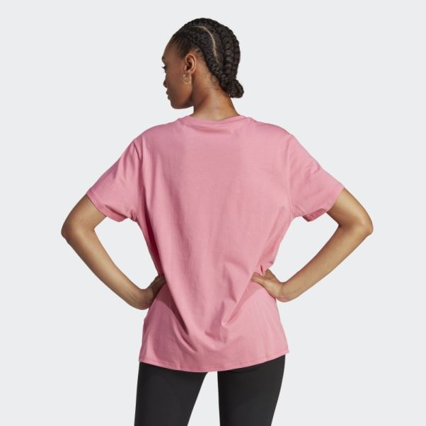 T-shirt Juventus Adidas Ton Rose