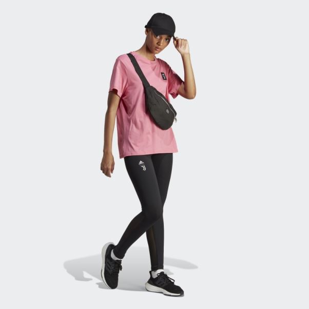 T-shirt Juventus Adidas Ton Rose