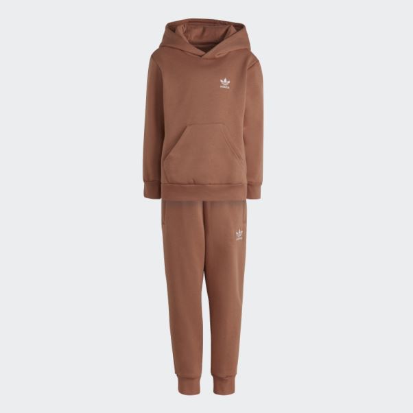 Argile Adidas Adicolor Sweat à Capuche Ensemble