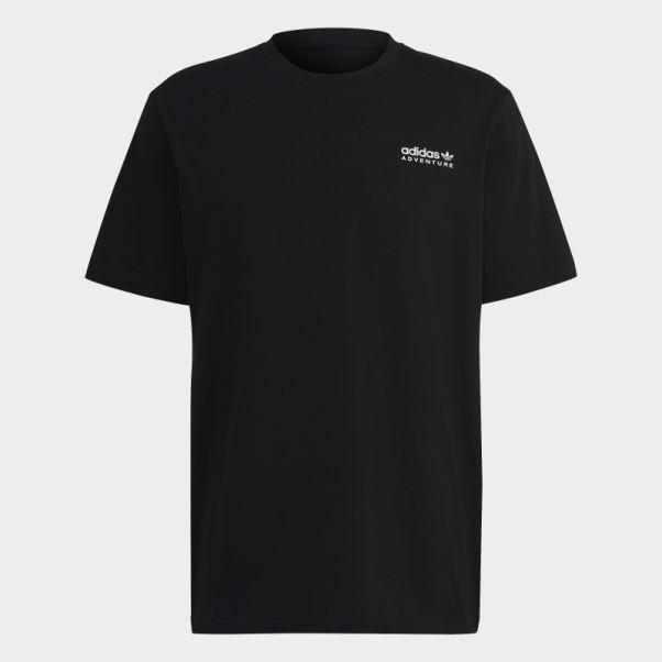 T-shirt Adidas Aventure Montagne Noir