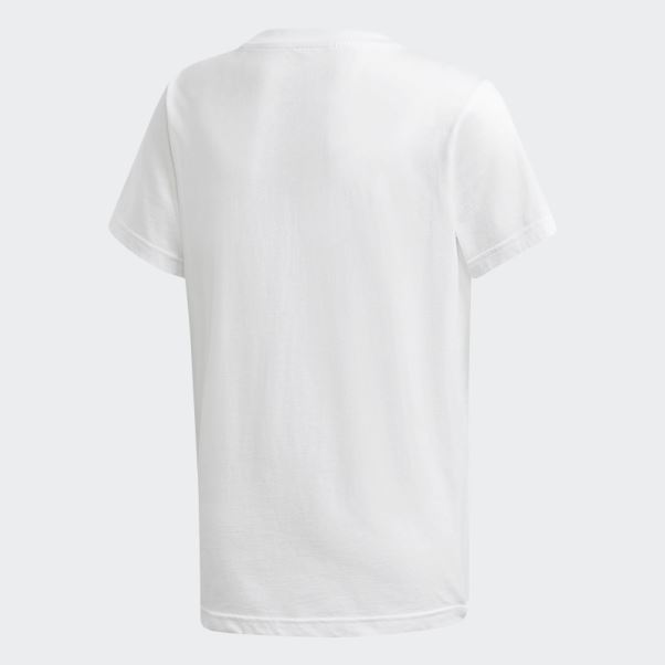 Tee Shirt Trèfle Blanc Adidas