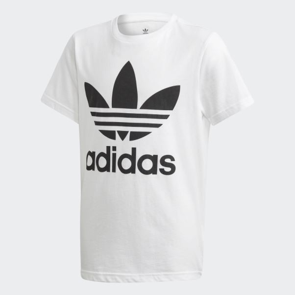 T-shirt Trèfle Adidas Blanc