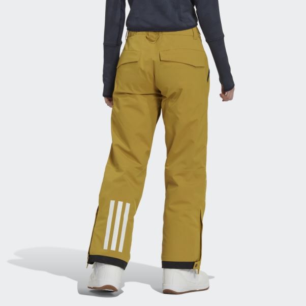 Pantalon De Survêtement Stretch Isolé à Deux Couches Adidas Resort Olive