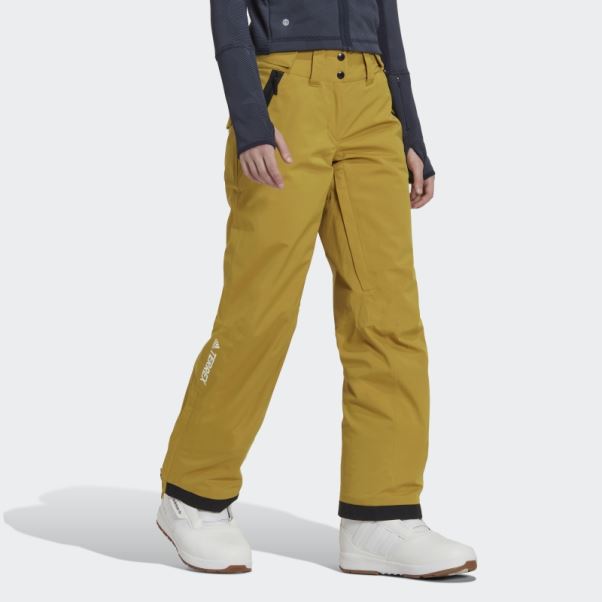Pantalon Stretch Isolé à Deux Couches Adidas Resort Olive