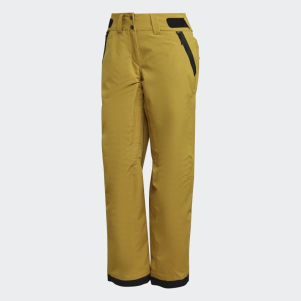 Pantalon Stretch Isolé à Deux Couches Adidas Resort Olive