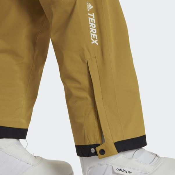 Pantalon Stretch Isolé à Deux Couches Adidas Resort Olive