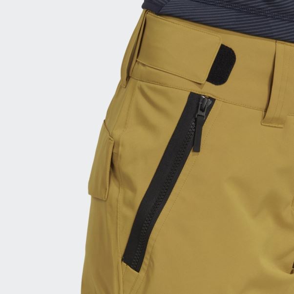 Pantalon Stretch Isolé à Deux Couches Adidas Resort Olive