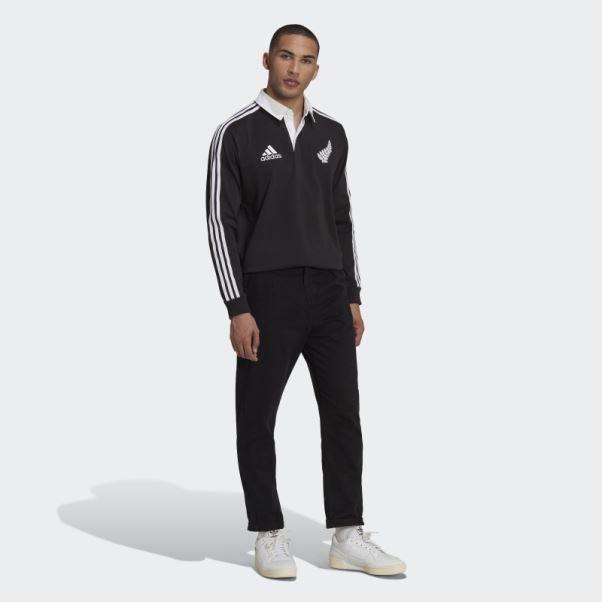 Polo Adidas All Blacks Rugby Heritage Noir