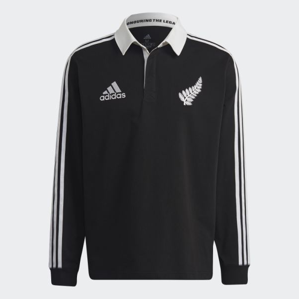 Polo Adidas All Blacks Rugby Heritage Noir