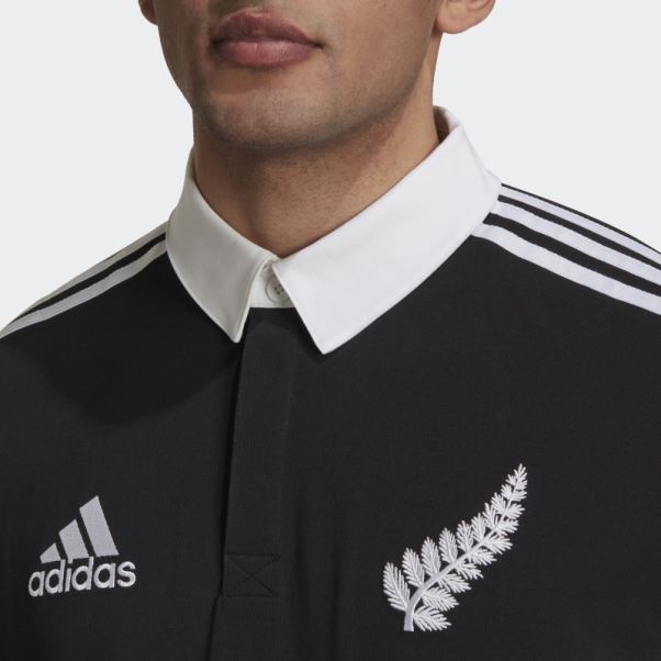 Polo Adidas All Blacks Rugby Heritage Noir