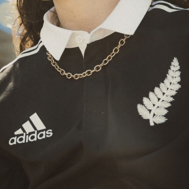 Polo Adidas All Blacks Rugby Heritage Noir