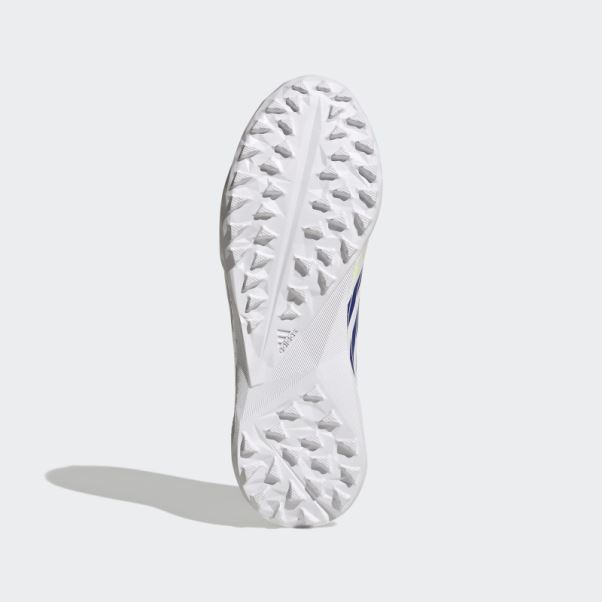 Adidas Predator Edge.3 Chaussures De Gazon Blanc