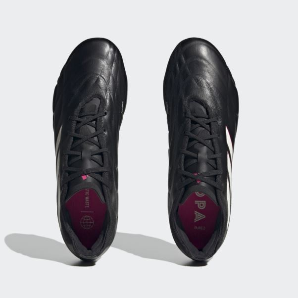 Adidas Copa Pure.2 Crampons De Football Pour Terrain Sec Noir