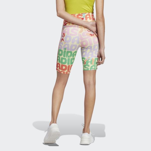 Perle Citrine Hot Adidas X Farm Rio Bike Shorts
