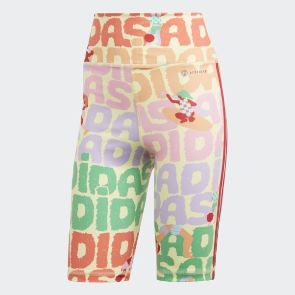 Perle Citrine Hot Adidas X Farm Rio Bike Shorts