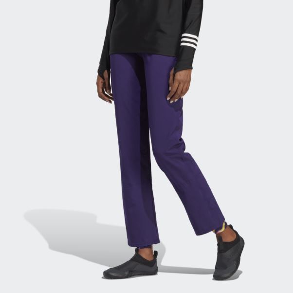 Pantalon Imprimé Positivisea Violet Foncé Adidas