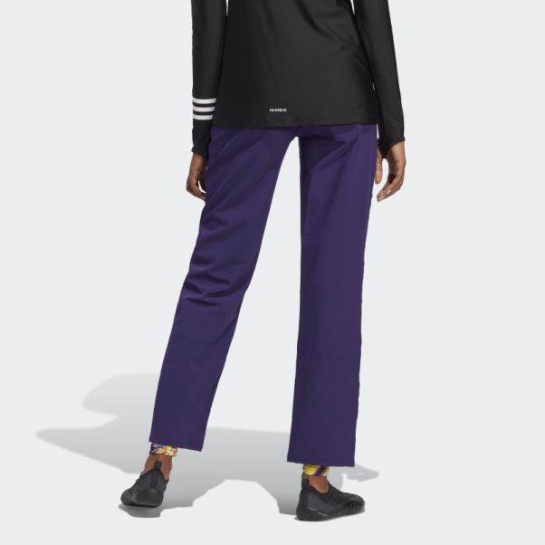 Pantalon Imprimé Positivisea Violet Foncé Adidas