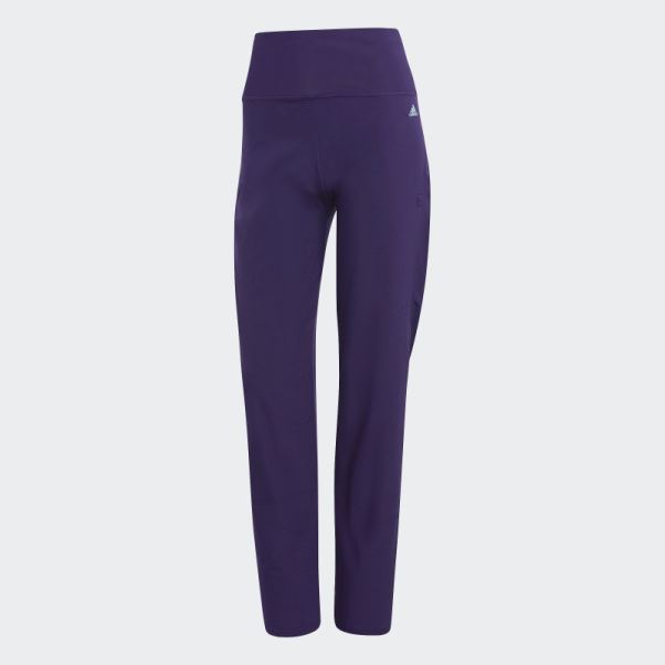 Pantalon Imprimé Positivisea Violet Foncé Adidas