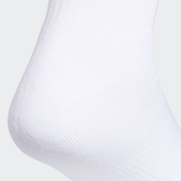 Chaussettes Blanches Trèfle Quart 6 Paires Adidas