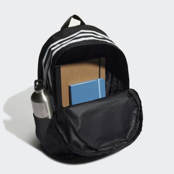 Sac à Dos Classique à 3 Bandes Noir Adidas