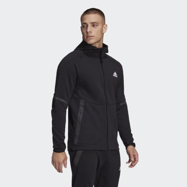 Conçu Pour Gameday Veste Entièrement Zippée Adidas Noir
