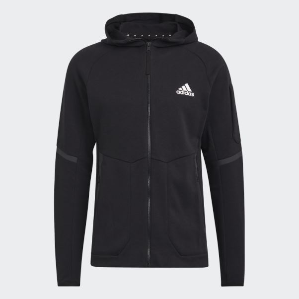 Conçu Pour Gameday Veste Entièrement Zippée Adidas Noir