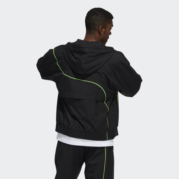 Coupe Vent Adidas Trae Noir