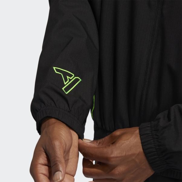 Coupe Vent Adidas Trae Noir