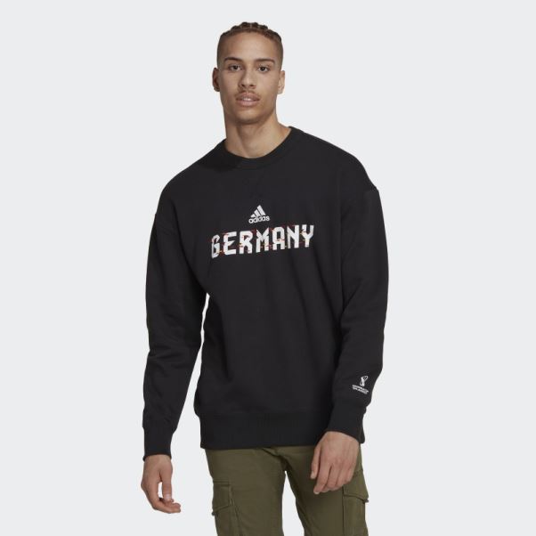 Sweat Adidas Coupe Du Monde Fifa 2022 Allemagne Noir