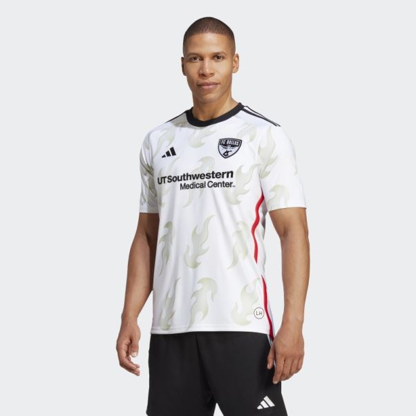 Maillot Exterieur Fc Dallas 23/24 Blanc Adidas