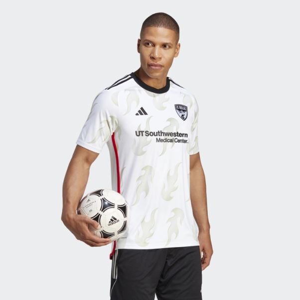 Maillot Exterieur Fc Dallas 23/24 Blanc Adidas