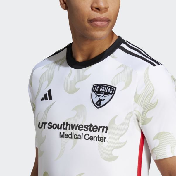 Maillot Exterieur Fc Dallas 23/24 Blanc Adidas