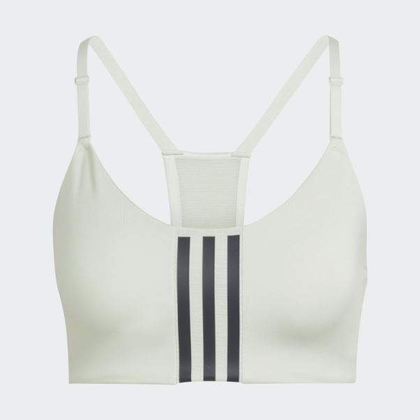 Soutien-gorge à Maintien Léger Adidas Aeroimpact Training Vert