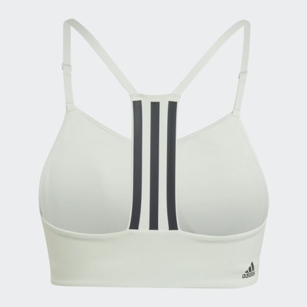 Soutien-gorge à Maintien Léger Adidas Aeroimpact Training Vert
