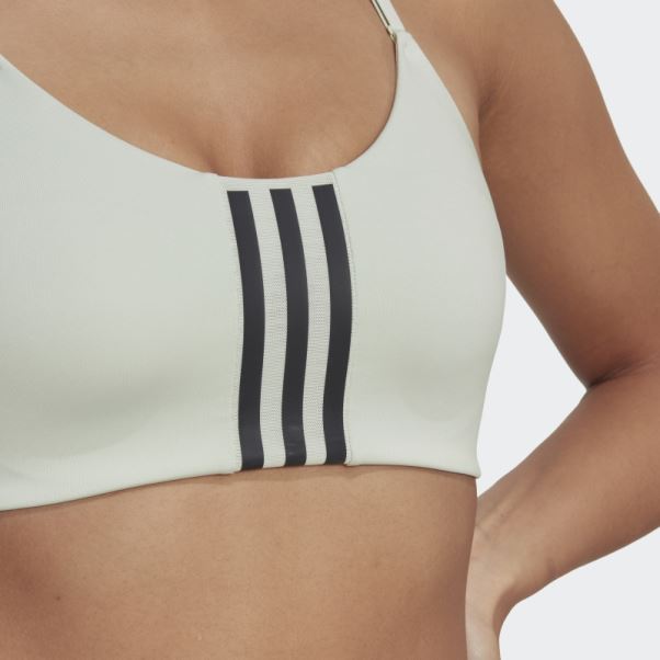 Soutien-gorge à Maintien Léger Adidas Aeroimpact Training Vert